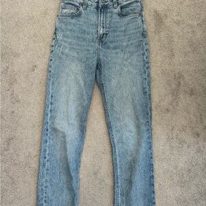 Reformation High Rise Blue Jeans Malta Liza